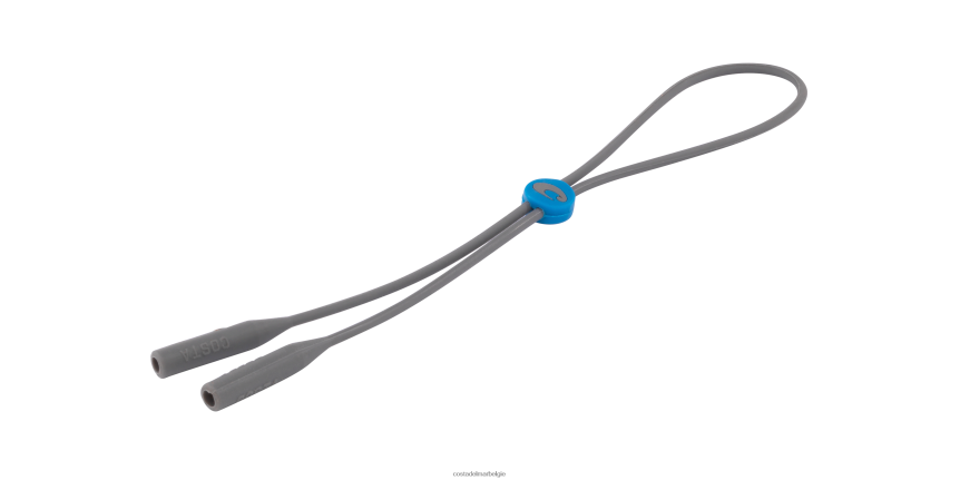 accessoire zijn Costa Del Mar unisex bowline siliconen houder grijs en blauw 8VFDF761