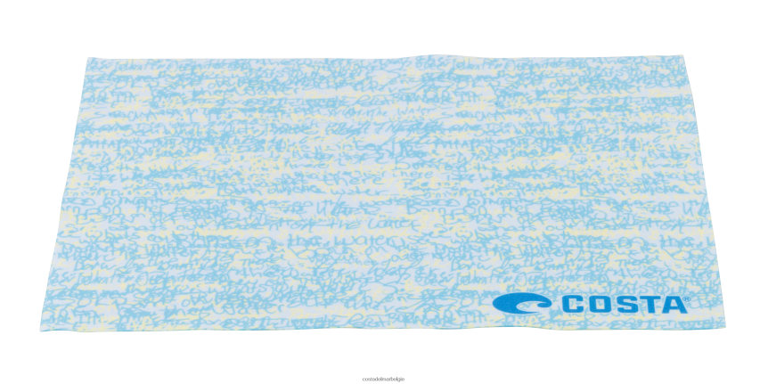 accessoire zijn Costa Del Mar unisex gerecycled microvezel schoonmaakdoekje kiwi 8VFDF802