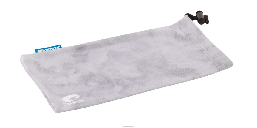 accessoire zijn Costa Del Mar unisex gerecycled microvezelzakje grijs 8VFDF797