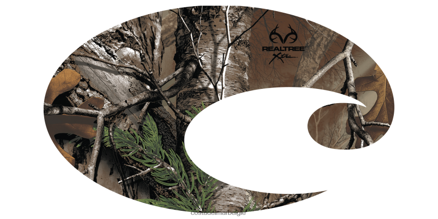 accessoire zijn Costa Del Mar unisex realtree xtra camo-embleem camouflage 8VFDF828