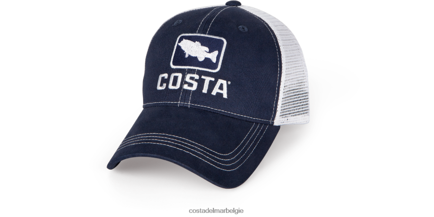 accessoire zijn Costa Del Mar unisex bas vrachtwagenchauffeur marine 8VFDF722