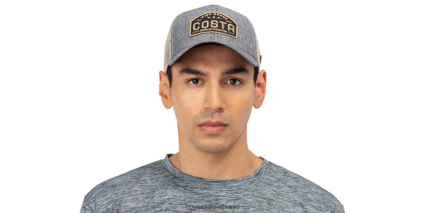 accessoire zijn Costa Del Mar unisex hoogwaardige vrachtwagenchauffeur grijs 8VFDF695