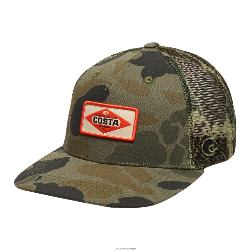 accessoire zijn Costa Del Mar unisex leger camouflage vrachtwagenchauffeur camouflage 8VFDF741