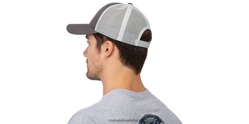 accessoire zijn Costa Del Mar unisex marlijn golven vrachtwagenchauffeur houtskool 8VFDF720