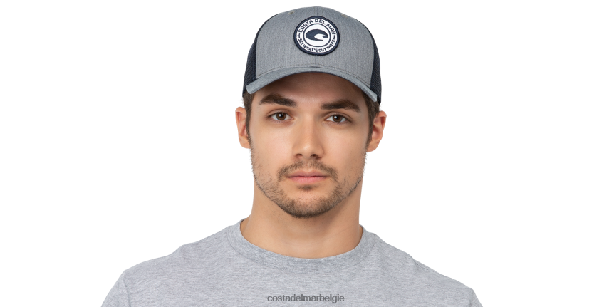 accessoire zijn Costa Del Mar unisex medaillon vrachtwagenchauffeur grijs 8VFDF701