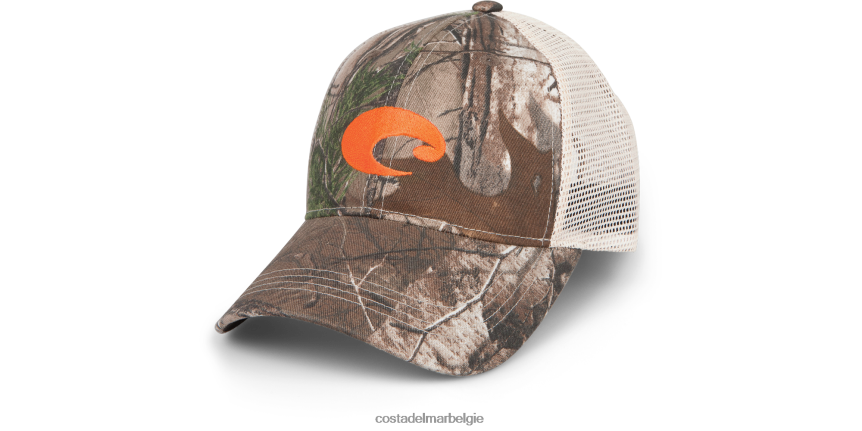 accessoire zijn Costa Del Mar unisex mesh hoed oranje 8VFDF673
