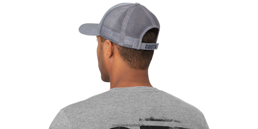 accessoire zijn Costa Del Mar unisex ocarch cirkelhaai truckerpet grijs 8VFDF743