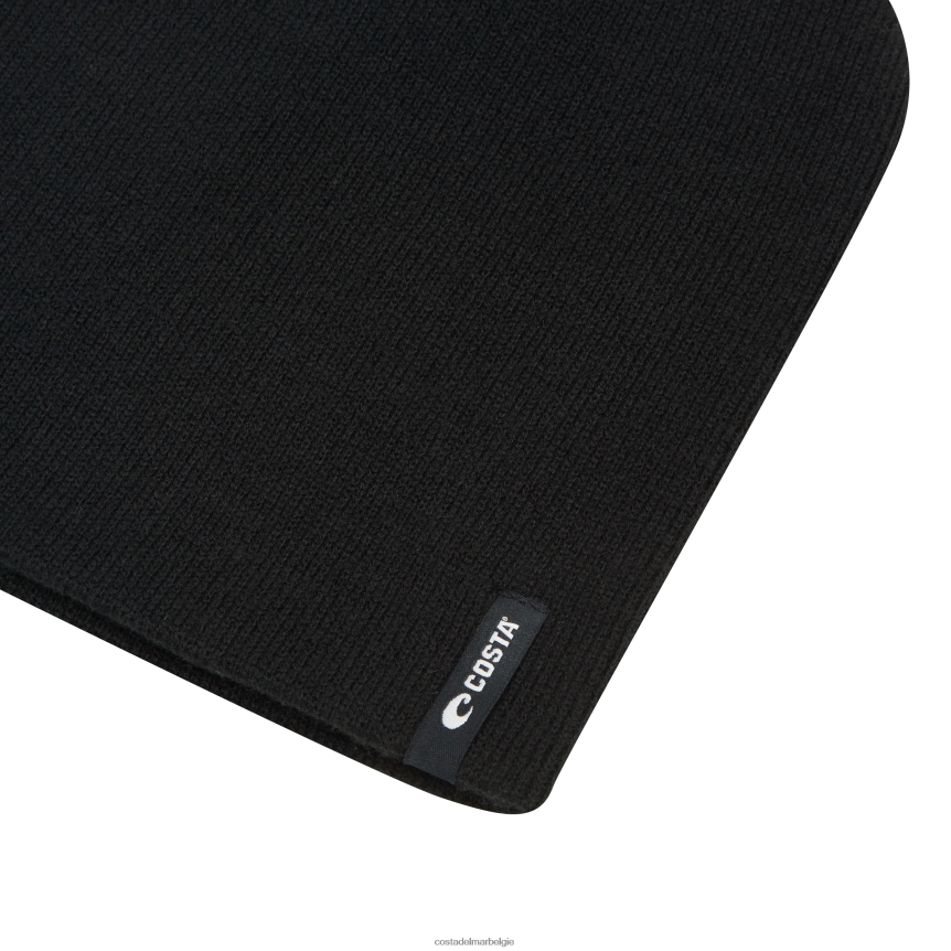 accessoire zijn Costa Del Mar unisex schedel muts zwart 8VFDF737