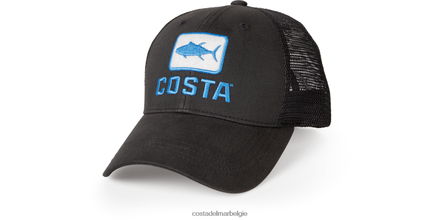 accessoire zijn Costa Del Mar unisex tonijn vrachtwagenchauffeur zwart 8VFDF726