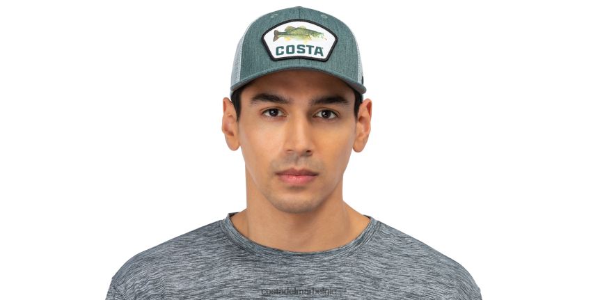 accessoire zijn Costa Del Mar unisex topo largemouth bastrucker groente 8VFDF709