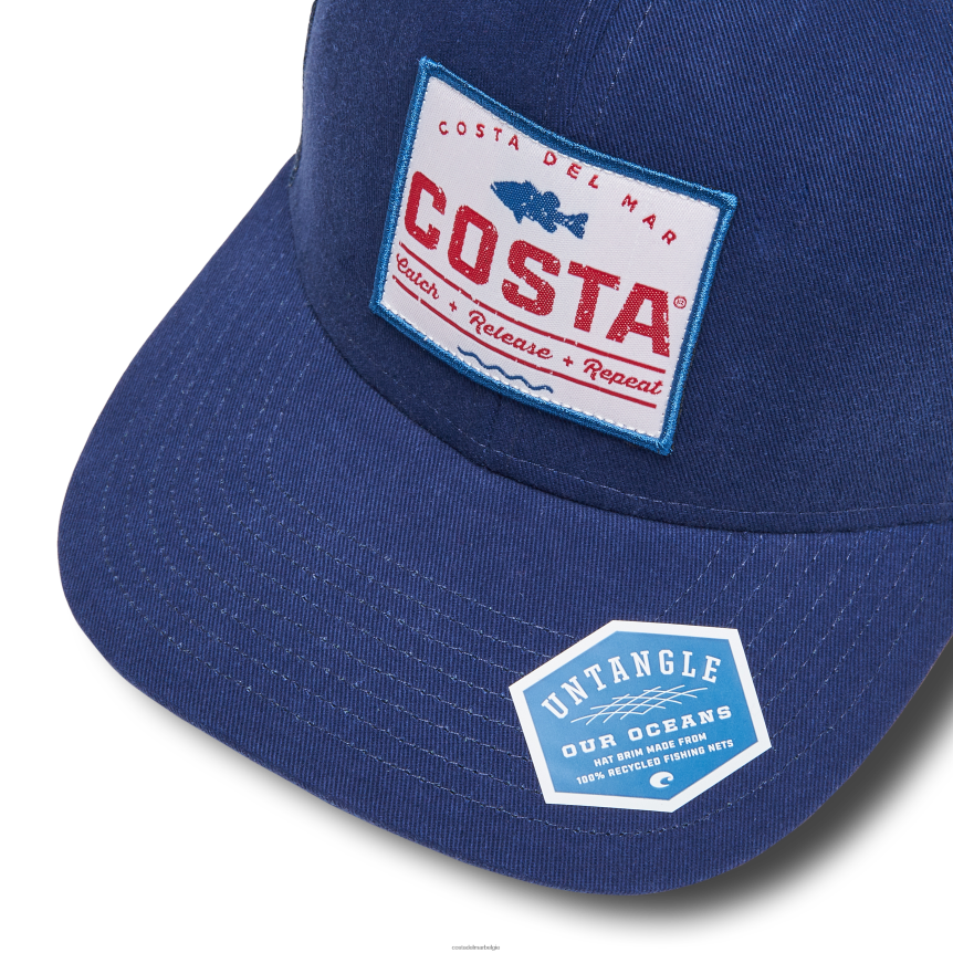 accessoire zijn Costa Del Mar unisex topwater vrachtwagenchauffeur blauw 8VFDF685