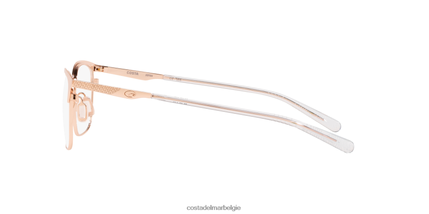 bril zijn Costa Del Mar unisex Marianentrog 310 glanzend roségoud 8VFDF402