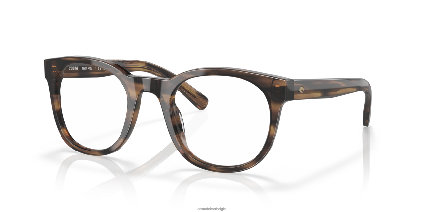 bril zijn Costa Del Mar unisex Marianentrog 410 bruin 8VFDF314