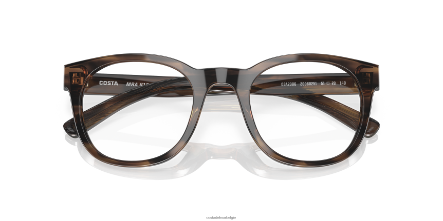 bril zijn Costa Del Mar unisex Marianentrog 410 bruin 8VFDF314