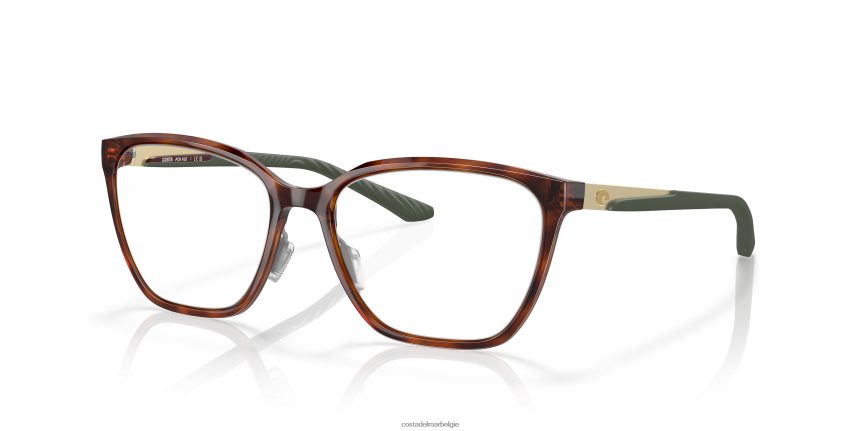 bril zijn Costa Del Mar unisex Pacifische opkomst 410 schildpad 8VFDF335