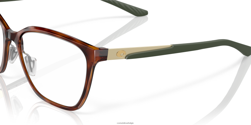 bril zijn Costa Del Mar unisex Pacifische opkomst 410 schildpad 8VFDF335