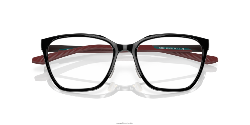 bril zijn Costa Del Mar unisex Pacifische opkomst 410 zwart 8VFDF334