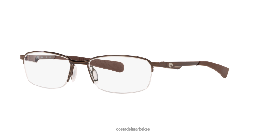 bril zijn Costa Del Mar unisex biminiweg 120 glanzend donkerbruin 8VFDF397
