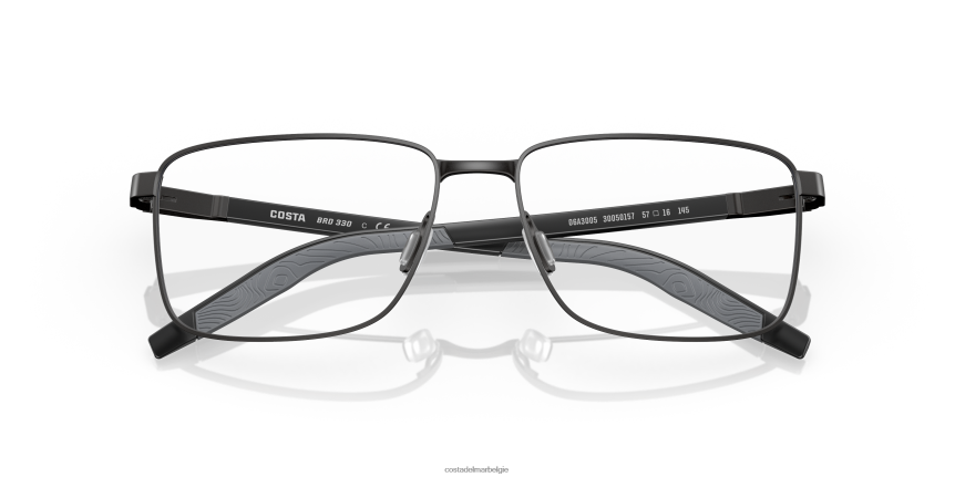 bril zijn Costa Del Mar unisex biminiweg 330 mat zwart 8VFDF345