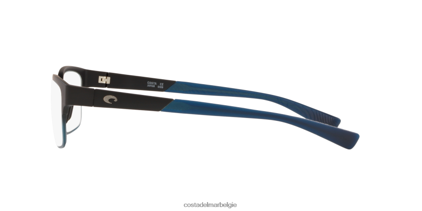 bril zijn Costa Del Mar unisex oceaanrug 220 matzwart vervaagt naar marineblauw 8VFDF385