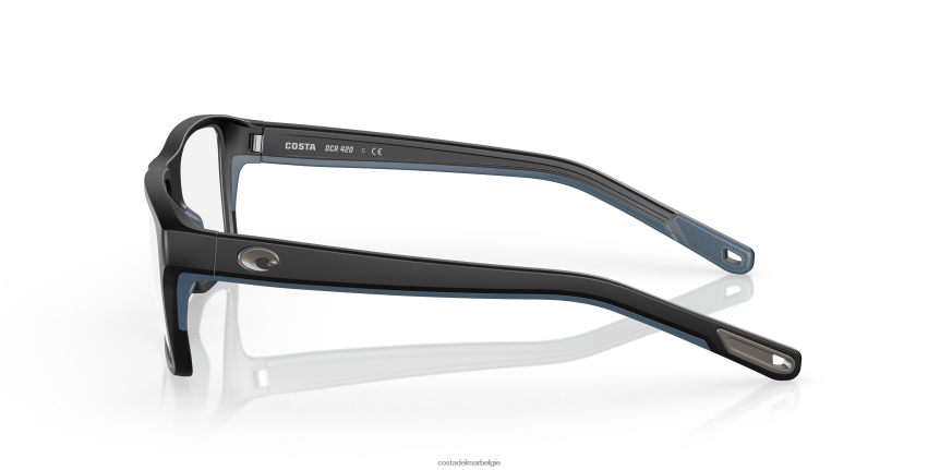 bril zijn Costa Del Mar unisex oceaanrug 420 mat zwart 8VFDF321