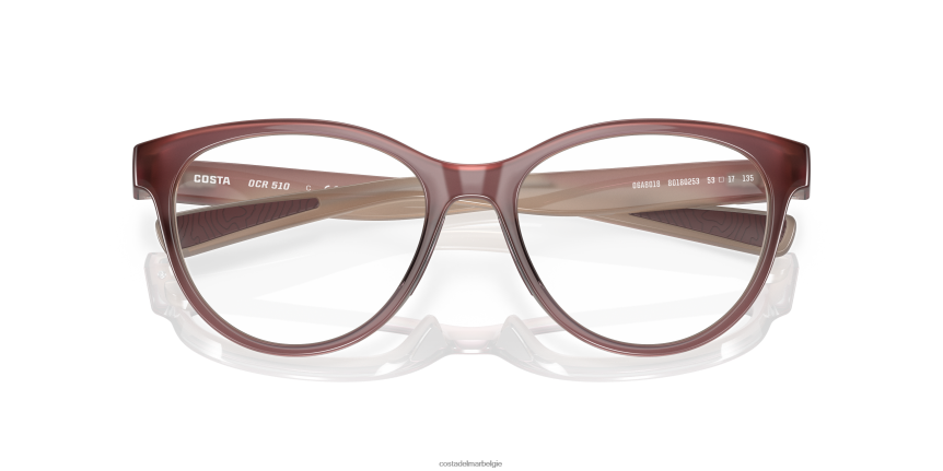 bril zijn Costa Del Mar unisex oceaanrug 510 egel rook 8VFDF351