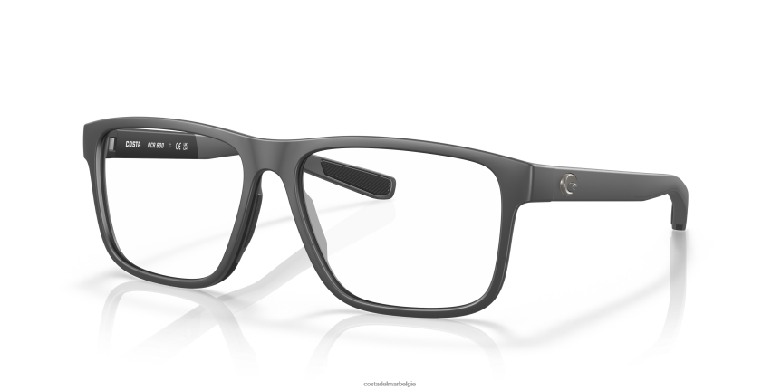 bril zijn Costa Del Mar unisex oceaanrug 600 grijs/zwart 8VFDF356