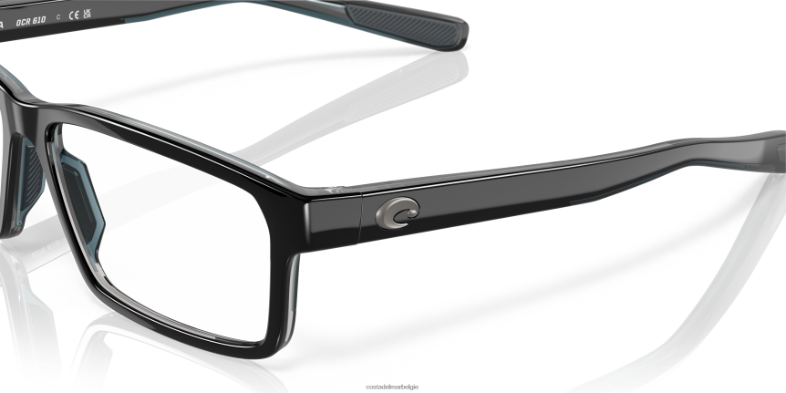 bril zijn Costa Del Mar unisex oceaanrug 610 zwart 8VFDF355