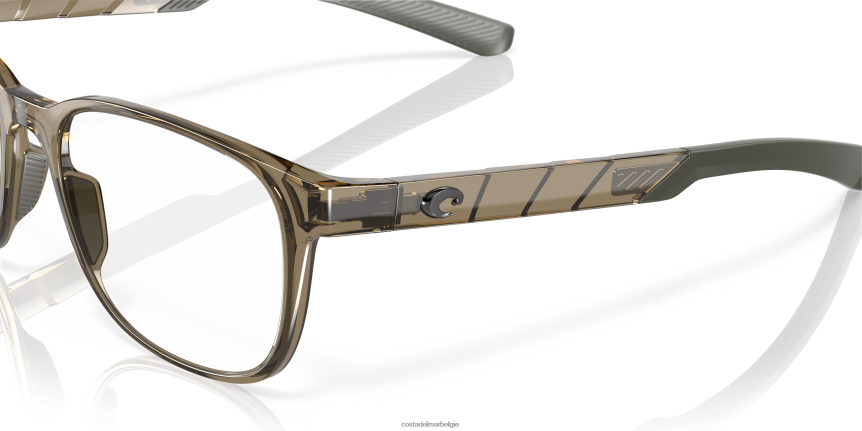 bril zijn Costa Del Mar unisex oceaanrug 720 taupe kristal 8VFDF416