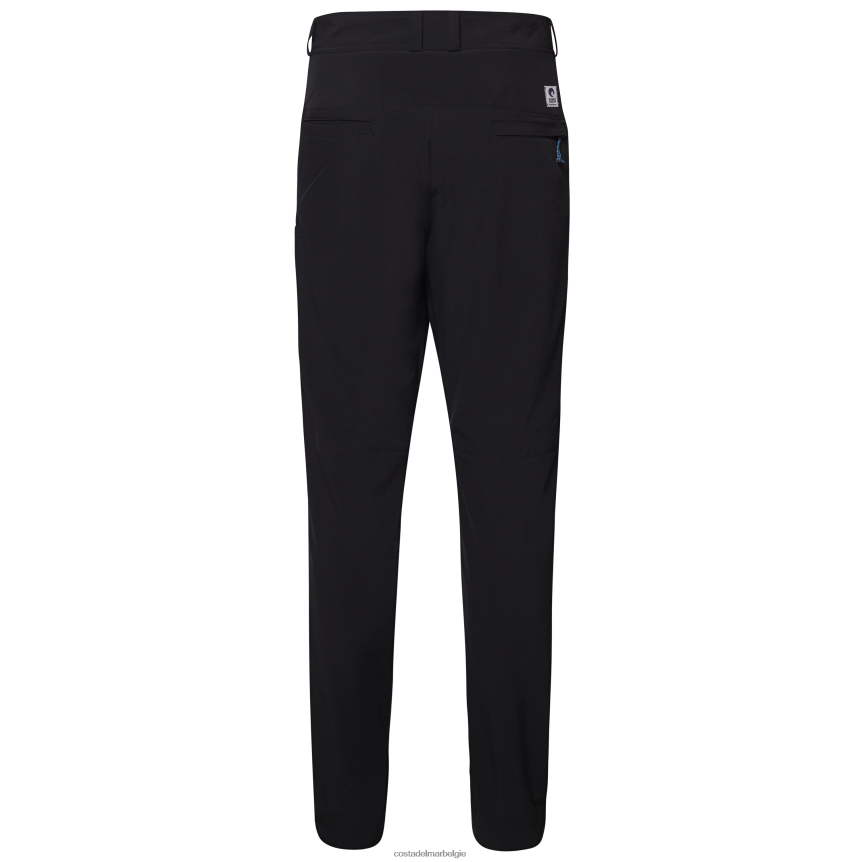 kleding zijn Costa Del Mar Heren hybride broek aanpakken zwart 8VFDF668