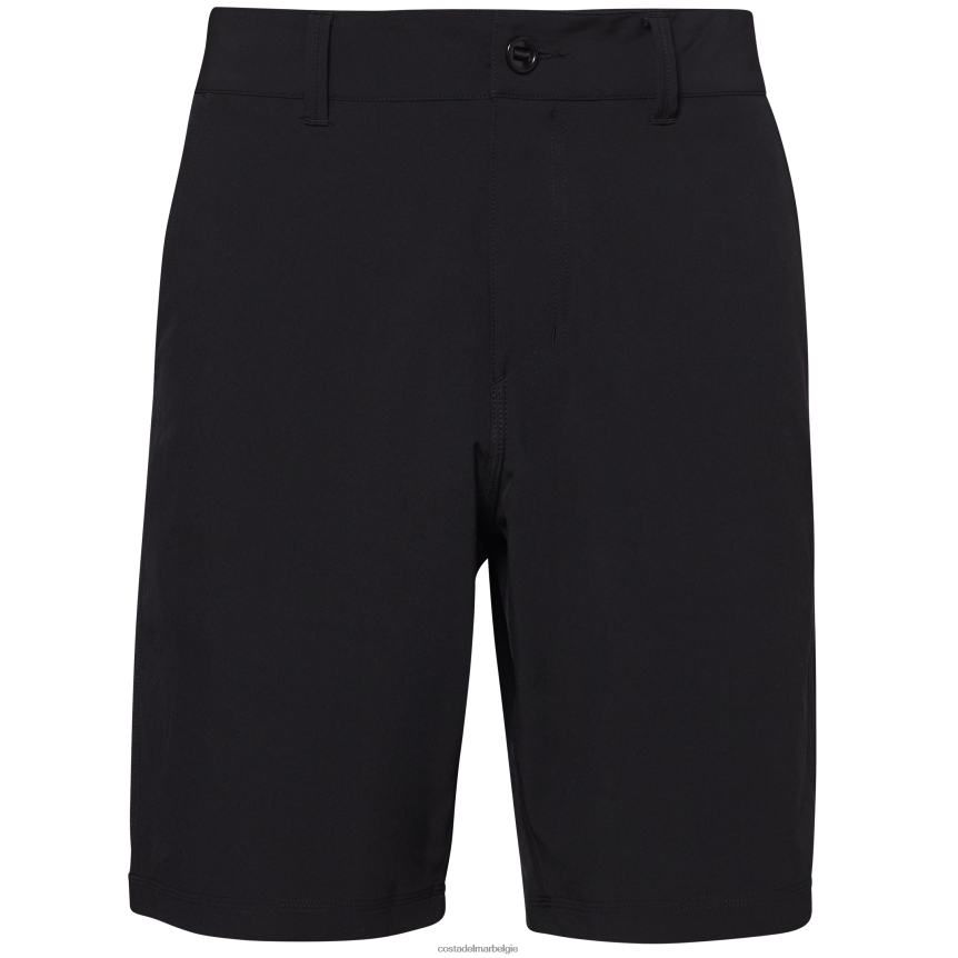 kleding zijn Costa Del Mar Heren hybride shorts aanpakken zwart 8VFDF664