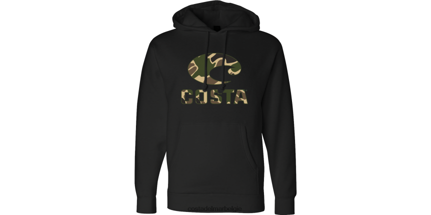 kleding zijn Costa Del Mar Heren eend camo-logo zwart 8VFDF605
