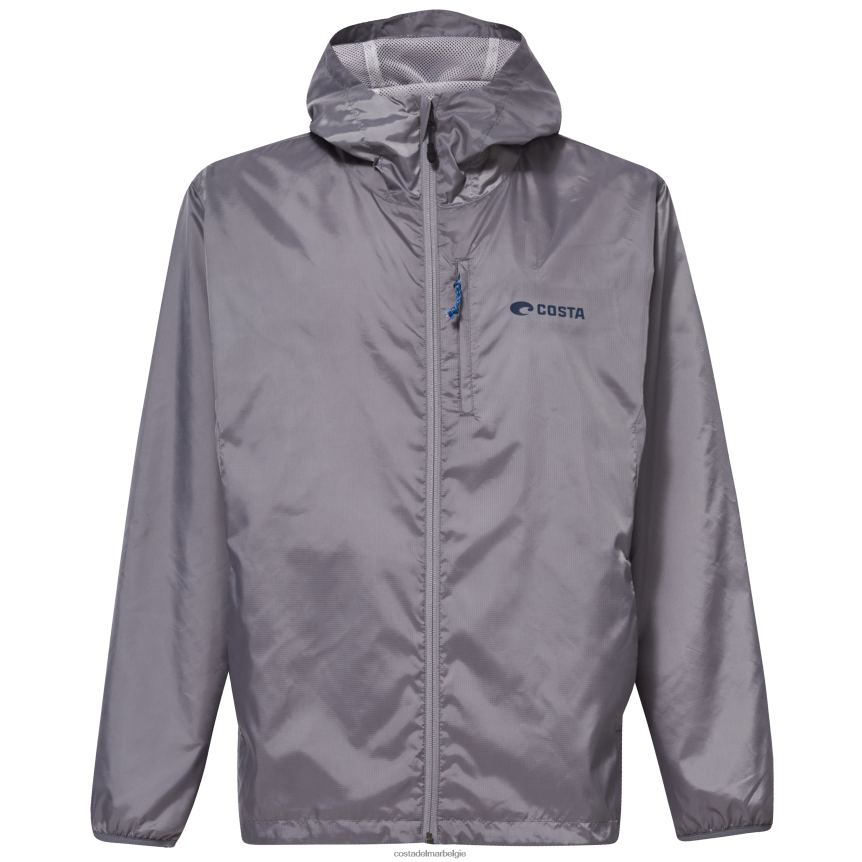 kleding zijn Costa Del Mar Heren stuurboord lichtgewicht jack stormgrijze heide 8VFDF632