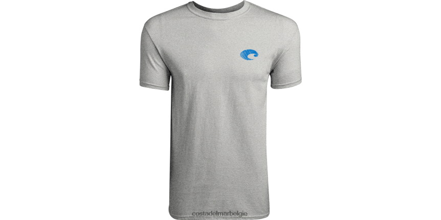 kleding zijn Costa Del Mar Heren bemoste eiken kust kust grijs gemêleerd 8VFDF483