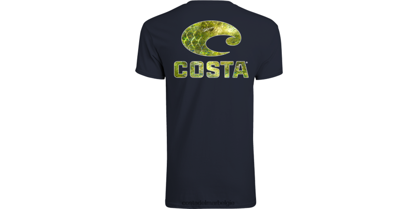 kleding zijn Costa Del Mar Heren bemoste eiken kustmahi marine 8VFDF480