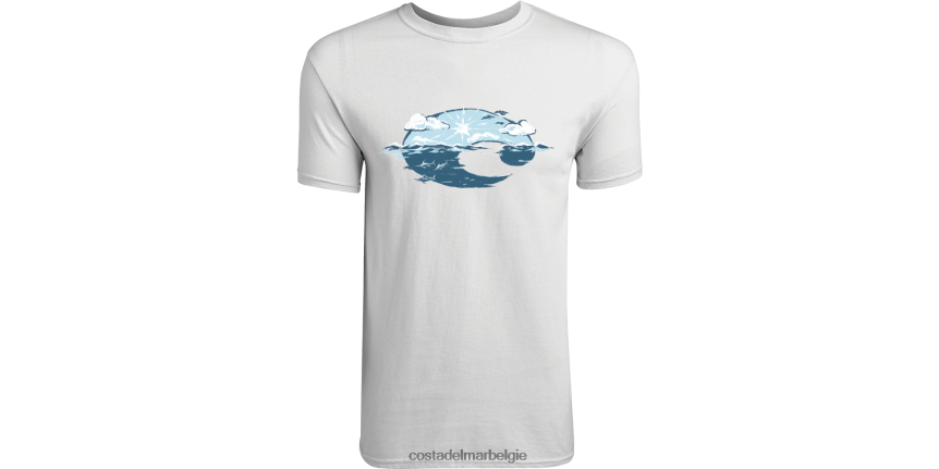 kleding zijn Costa Del Mar Heren boven en onder wit 8VFDF564