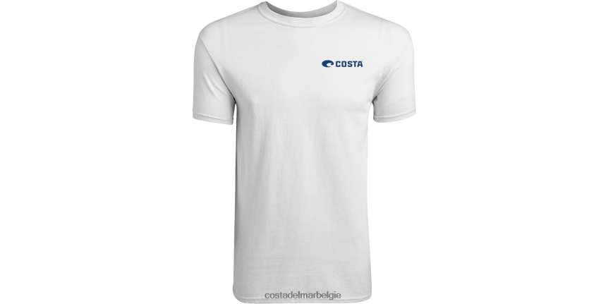 kleding zijn Costa Del Mar Heren bovenwater ss rood Wit blauw 8VFDF499