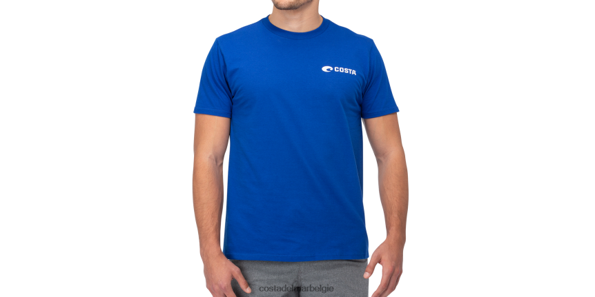 kleding zijn Costa Del Mar Heren embleem marlijn ss koningsblauw 8VFDF638