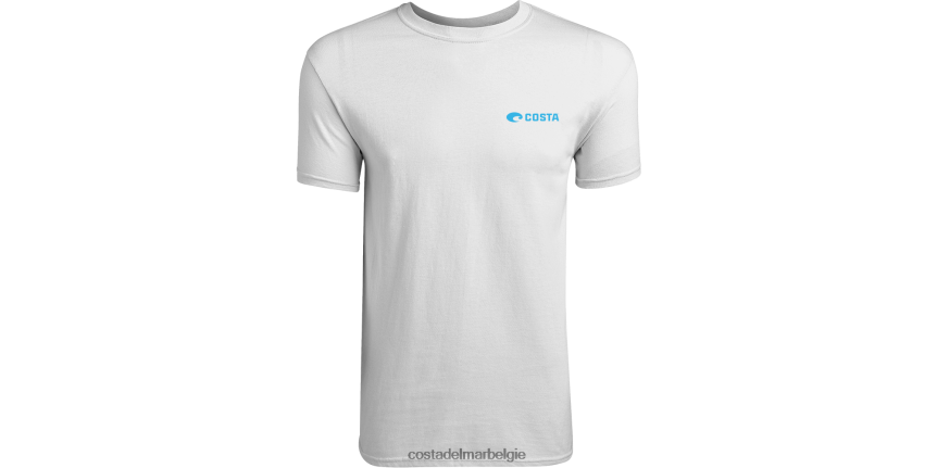 kleding zijn Costa Del Mar Heren feest wit 8VFDF475