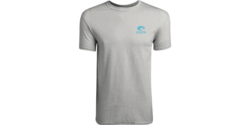 kleding zijn Costa Del Mar Heren geborsteld c-logo grijze heide 8VFDF588