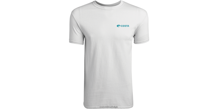 kleding zijn Costa Del Mar Heren oktoberocosta wit 8VFDF541