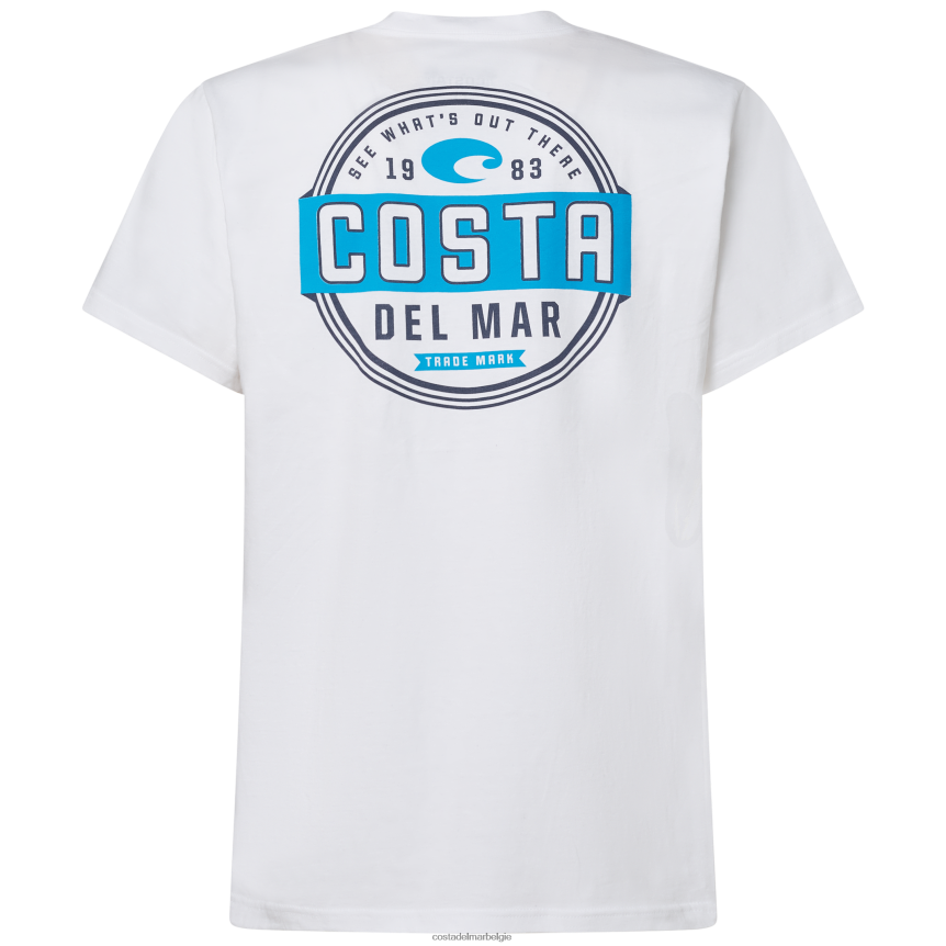 kleding zijn Costa Del Mar Heren prado wit 8VFDF533