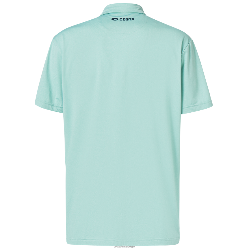 kleding zijn Costa Del Mar Heren reiziger polo zeeschuim heide 8VFDF616