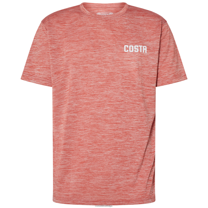 kleding zijn Costa Del Mar Heren tech morgan ss rood 8VFDF495