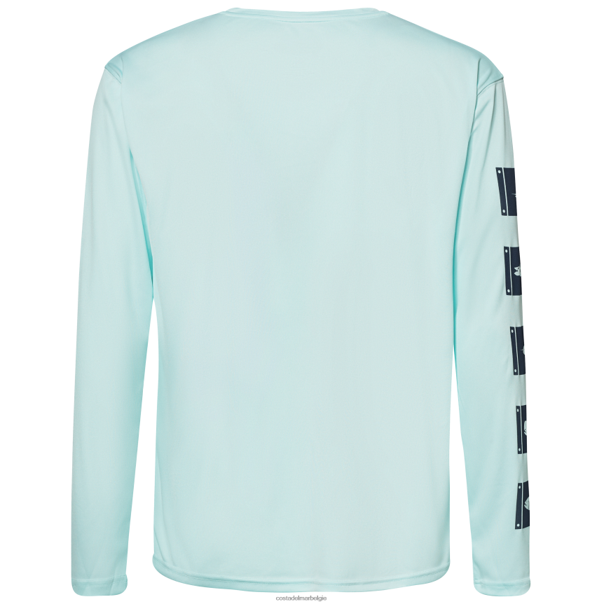 kleding zijn Costa Del Mar Heren technische banner ls munt 8VFDF449