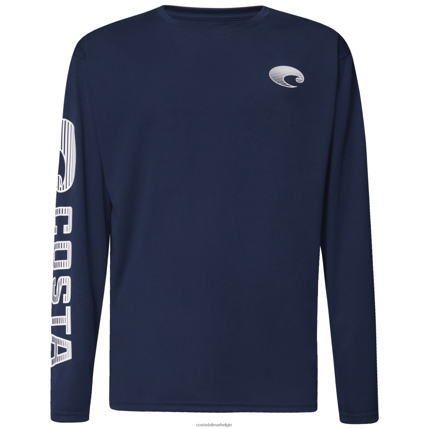 kleding zijn Costa Del Mar Heren technische bemanning marine 8VFDF434