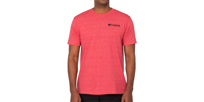 kleding zijn Costa Del Mar Heren trots heide rood 8VFDF531