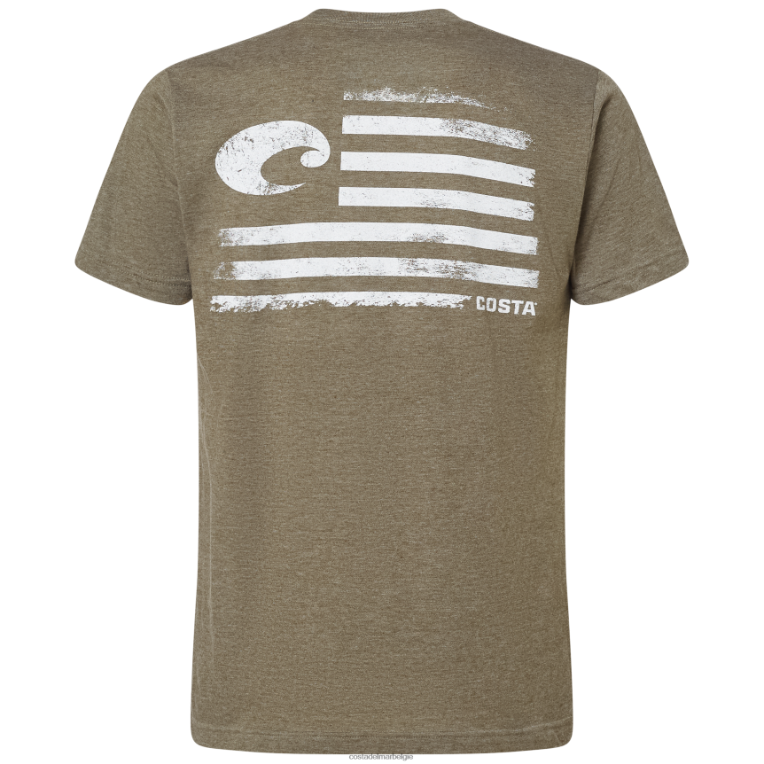 kleding zijn Costa Del Mar Heren trots militair groen hthr 8VFDF530