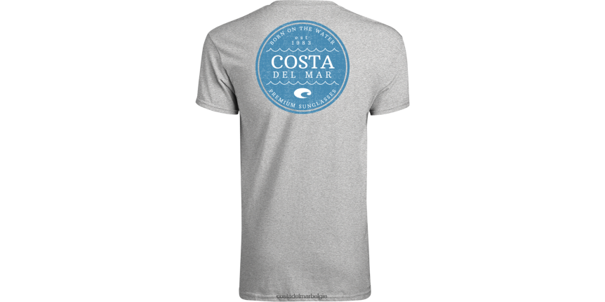kleding zijn Costa Del Mar Heren tybee grijs gemêleerd 8VFDF580