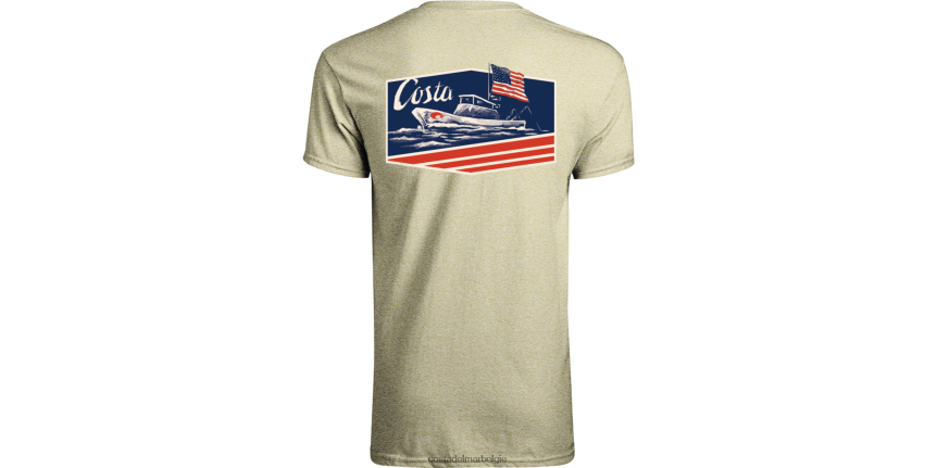 kleding zijn Costa Del Mar Heren verenigde boot natuurlijke heide 8VFDF543